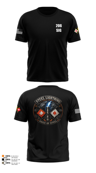 Old School Cotton Shirt, 206 Steel Lightning, Army, Teamtime, Team time, sublimation, custom sports apparel, team uniforms, spirit wear, spiritwear, sports uniforms, custom shirts, team store, custom team store, fundraiser sports, apparel fundraiser