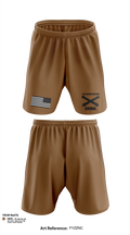1-487 Alpha Battery Field Artillery 76491504 Athletic Shorts With Pockets - 22