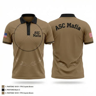 Short Sleeve Performance Polo, ASC Mafia, Army, Teamtime, Team time, sublimation, custom sports apparel, team uniforms, spirit wear, spiritwear, sports uniforms, custom shirts, team store, custom team store, fundraiser sports, apparel fundraiser