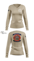 Byhalia Fire and Rescue 57456099 Women's Long Sleeve V-neck Shirt - 24