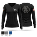 River Rouge Police Special Response Team 69074016 Women's Long Sleeve V-neck Shirt - 1