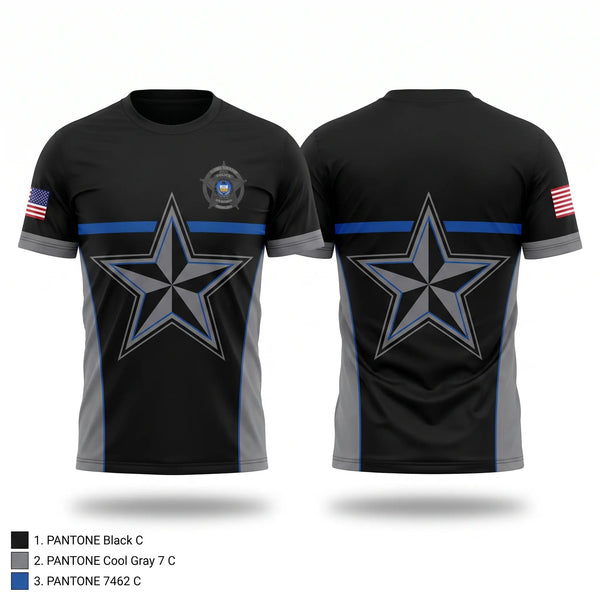 Short Sleeve Performance Shirt, SUMMIT TOWNSHIP POLICE DEPARTMENT, Police, Teamtime, Team time, sublimation, custom sports apparel, team uniforms, spirit wear, spiritwear, sports uniforms, custom shirts, team store, custom team store, fundraiser sports, apparel fundraiser
