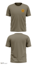 Dodge County Sheriff's Office 15855580 Old School Cotton Feel Shirt - 105