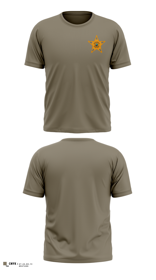 Old School Cotton Feel Shirt, Dodge County Sheriff's Office, Police, Teamtime, Team time, sublimation, custom sports apparel, team uniforms, spirit wear, spiritwear, sports uniforms, custom shirts, team store, custom team store, fundraiser sports, apparel fundraiser