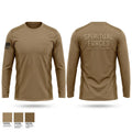 Spiritual Forces The Lords Army Long Sleeve Performance Shirt - 1