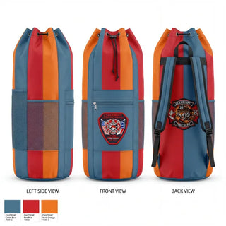 Gear Bag, Clearmont Volunteer Fire Department, Fire Department, Teamtime, Team time, sublimation, custom sports apparel, team uniforms, spirit wear, spiritwear, sports uniforms, custom shirts, team store, custom team store, fundraiser sports, apparel fundraiser