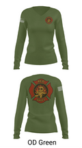 City of Lake Geneva Fire Department 76395935 Women's Long Sleeve V-neck Shirt - 57