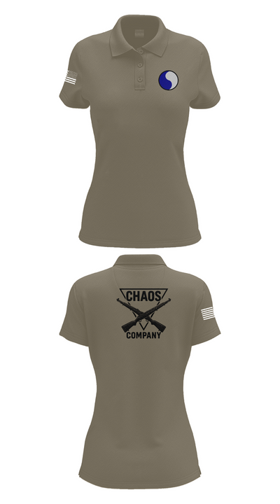C-Co 1/116 29th IN BDE 88691555 Women's Short Sleeve Performance Polo  - 75