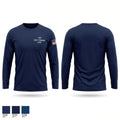 USS John F. Kennedy CV-67 Long Sleeve Performance Shirt - 1