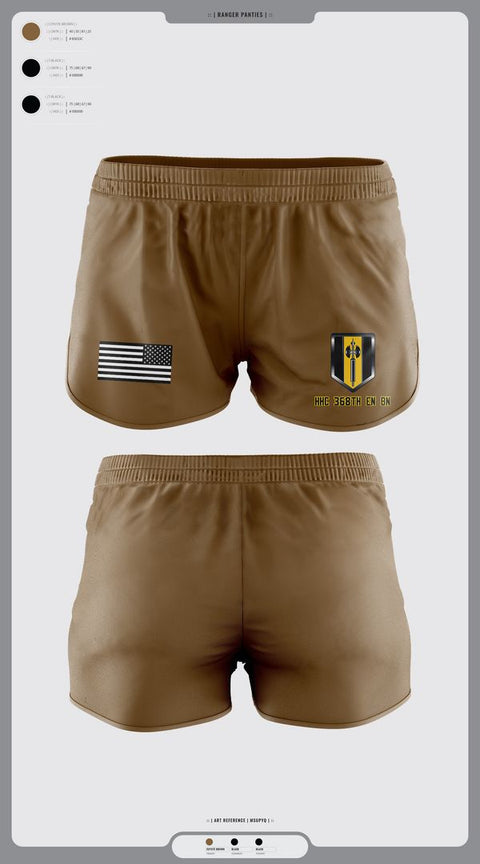 Ranger Panties, HHC 368th EN BN, , Teamtime, Team time, sublimation, custom sports apparel, team uniforms, spirit wear, spiritwear, sports uniforms, custom shirts, team store, custom team store, fundraiser sports, apparel fundraiser