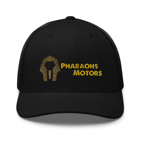 Pharaohs motors Retro Trucker Hat | Yupoong 6606
