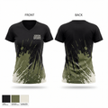 VISION DRIVEN SPORTS 18725223 Women's Short Sleeve V-neck Shirt - 1