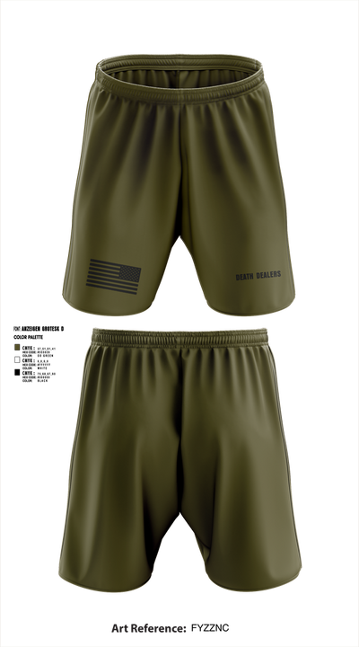 Death dealers 92646239 Athletic Shorts With Pockets - 3