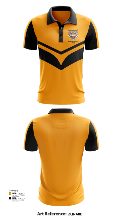 Muskegon Heights Cheer 51481055 Short Sleeve Performance Polo - 52