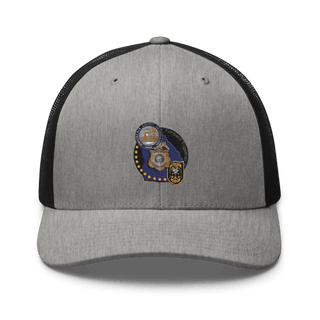 Police Department Academy 4041220 Retro Trucker Hat | Yupoong 6606