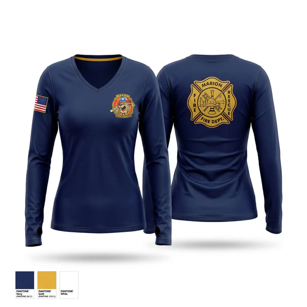 Old School Cotton Feel Shirt, Marion Fire Rescue, Fire Department, Teamtime, Team time, sublimation, custom sports apparel, team uniforms, spirit wear, spiritwear, sports uniforms, custom shirts, team store, custom team store, fundraiser sports, apparel fundraiser