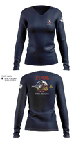 Tool Fire Rescue 36033264 Women's Long Sleeve V-neck Shirt - 21