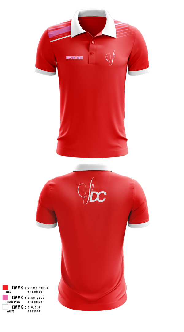 Short Sleeve Performance Polo, Viva Dance Collective, Cheer, Teamtime, Team time, sublimation, custom sports apparel, team uniforms, spirit wear, spiritwear, sports uniforms, custom shirts, team store, custom team store, fundraiser sports, apparel fundraiser