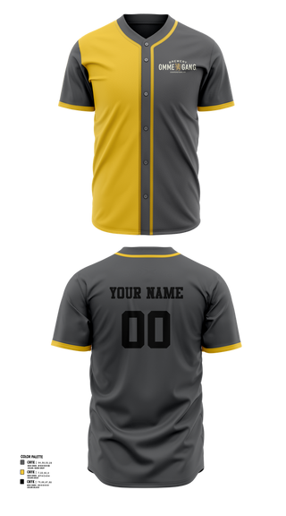 Full Button Baseball Jersey, Ommegang, Baseball, Teamtime, Team time, sublimation, custom sports apparel, team uniforms, spirit wear, spiritwear, sports uniforms, custom shirts, team store, custom team store, fundraiser sports, apparel fundraiser