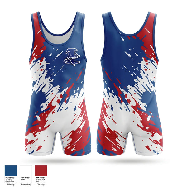 Wrestling Singlet, Atwater Falcons, Wrestling, Teamtime, Team time, sublimation, custom sports apparel, team uniforms, spirit wear, spiritwear, sports uniforms, custom shirts, team store, custom team store, fundraiser sports, apparel fundraiser