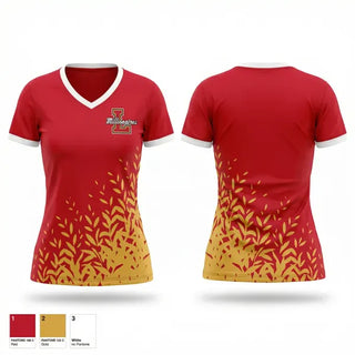 Womens Short Sleeve Vneck Shirt, Lenox millionaires, Baseball, Teamtime, Team time, sublimation, custom sports apparel, team uniforms, spirit wear, spiritwear, sports uniforms, custom shirts, team store, custom team store, fundraiser sports, apparel fundraiser