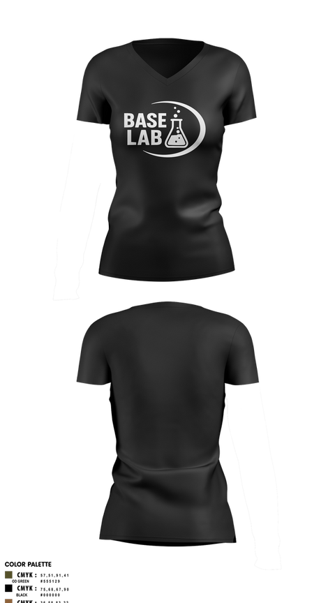 Womens Short Sleeve Vneck Shirt, BaseLab, , Teamtime, Team time, sublimation, custom sports apparel, team uniforms, spirit wear, spiritwear, sports uniforms, custom shirts, team store, custom team store, fundraiser sports, apparel fundraiser