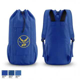 Gear Bag, Samuel Clemens Tx-82 AFJROTC, Air Force, Teamtime, Team time, sublimation, custom sports apparel, team uniforms, spirit wear, spiritwear, sports uniforms, custom shirts, team store, custom team store, fundraiser sports, apparel fundraiser