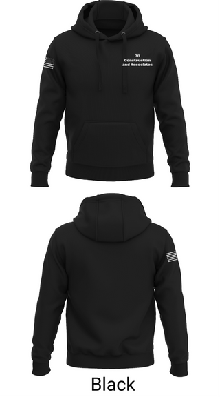 Hoodie, JD Construction and Associates, , Teamtime, Team time, sublimation, custom sports apparel, team uniforms, spirit wear, spiritwear, sports uniforms, custom shirts, team store, custom team store, fundraiser sports, apparel fundraiser