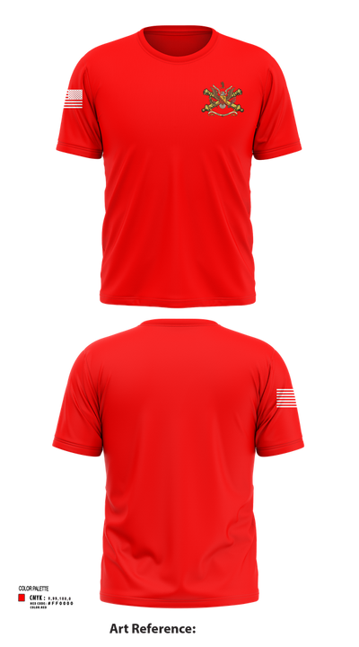 1128th Forward Support Company 15355982 Short Sleeve Performance Shirt - 103