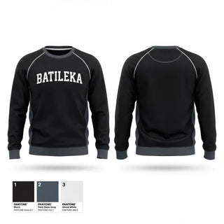 Crew Neck Sweatshirt, Batileka, Rugby, Teamtime, Team time, sublimation, custom sports apparel, team uniforms, spirit wear, spiritwear, sports uniforms, custom shirts, team store, custom team store, fundraiser sports, apparel fundraiser