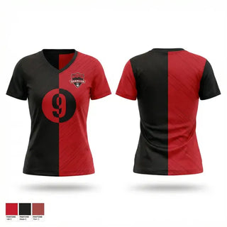 Womens Short Sleeve Vneck Shirt, Diablos FC, Men's Soccer, Teamtime, Team time, sublimation, custom sports apparel, team uniforms, spirit wear, spiritwear, sports uniforms, custom shirts, team store, custom team store, fundraiser sports, apparel fundraiser