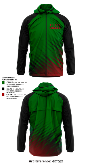 Windbreaker, FC RÉD, Men's Soccer, Teamtime, Team time, sublimation, custom sports apparel, team uniforms, spirit wear, spiritwear, sports uniforms, custom shirts, team store, custom team store, fundraiser sports, apparel fundraiser