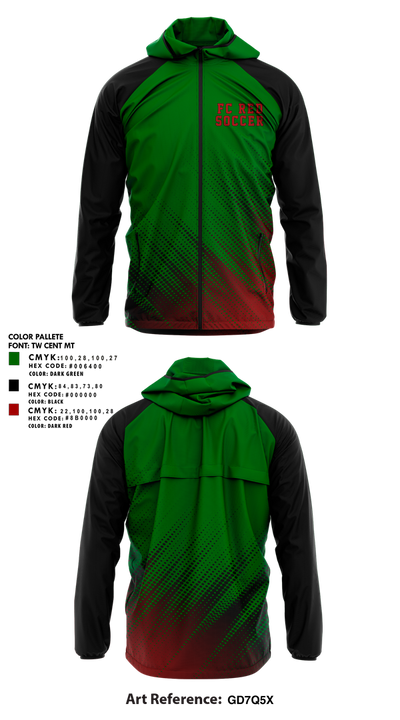 FC RÉD 41285732 Windbreaker - 1