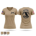 617th MP Co Women's Short Sleeve V-neck Shirt - 1