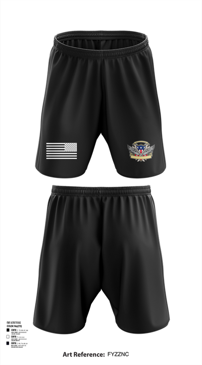 182nd Field Artillery 54920124 Athletic Shorts With Pockets - 102