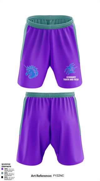 Athletic Shorts With Pockets, Kennandy, Track & Field, Teamtime, Team time, sublimation, custom sports apparel, team uniforms, spirit wear, spiritwear, sports uniforms, custom shirts, team store, custom team store, fundraiser sports, apparel fundraiser