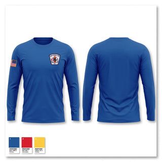 Long Sleeve Performance Shirt, Smithfield Volunteer Fire Department, Fire Department, Teamtime, Team time, sublimation, custom sports apparel, team uniforms, spirit wear, spiritwear, sports uniforms, custom shirts, team store, custom team store, fundraiser sports, apparel fundraiser