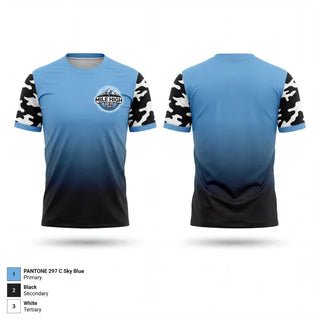 Old School Cotton Feel Shirt, MILE HIGH 12:11, Men's Basketball, Teamtime, Team time, sublimation, custom sports apparel, team uniforms, spirit wear, spiritwear, sports uniforms, custom shirts, team store, custom team store, fundraiser sports, apparel fundraiser