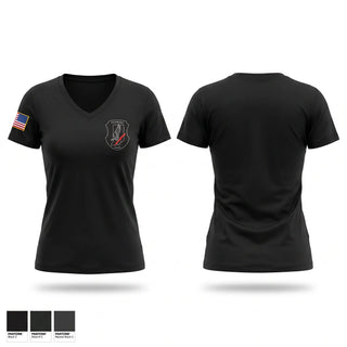 Womens Short Sleeve Vneck Shirt, Richmond SWAT, Police, Teamtime, Team time, sublimation, custom sports apparel, team uniforms, spirit wear, spiritwear, sports uniforms, custom shirts, team store, custom team store, fundraiser sports, apparel fundraiser