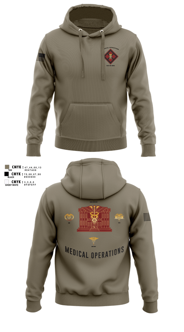 Hoodie, 926 EN BDE, Army, Teamtime, Team time, sublimation, custom sports apparel, team uniforms, spirit wear, spiritwear, sports uniforms, custom shirts, team store, custom team store, fundraiser sports, apparel fundraiser