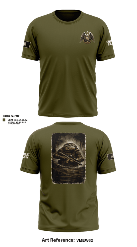 Old School Cotton Feel Shirt, Louisiana State Guard, Army, Teamtime, Team time, sublimation, custom sports apparel, team uniforms, spirit wear, spiritwear, sports uniforms, custom shirts, team store, custom team store, fundraiser sports, apparel fundraiser