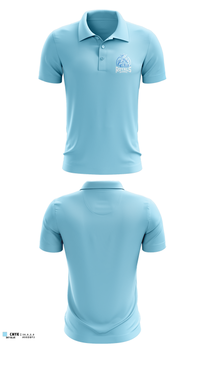 Royals 40566820 Short Sleeve Performance Polo - 4
