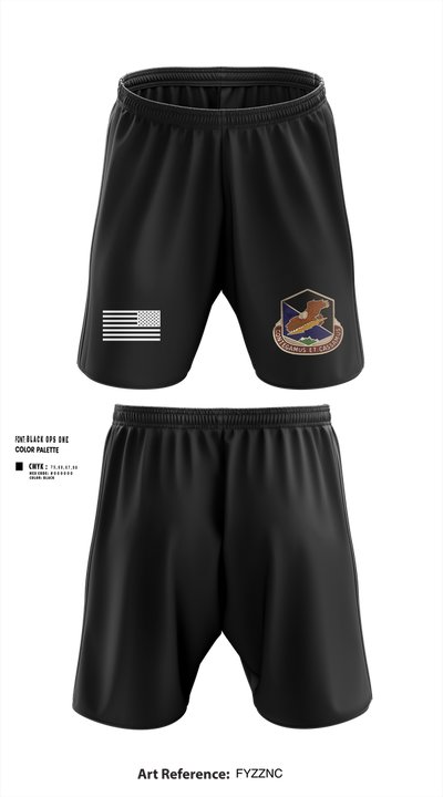 100th Missile Defense Brigade 43971287 Athletic Shorts With Pockets - 100