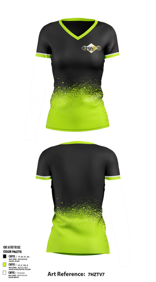 Womens Short Sleeve Vneck Shirt, Chaos, Softball, Teamtime, Team time, sublimation, custom sports apparel, team uniforms, spirit wear, spiritwear, sports uniforms, custom shirts, team store, custom team store, fundraiser sports, apparel fundraiser