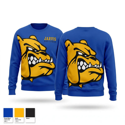 Jarvis Christian Softball Crew Neck Sweatshirt - 1