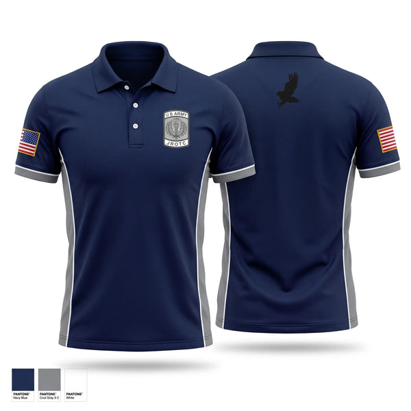 Short Sleeve Performance Polo, Triton Raiders, Army, Teamtime, Team time, sublimation, custom sports apparel, team uniforms, spirit wear, spiritwear, sports uniforms, custom shirts, team store, custom team store, fundraiser sports, apparel fundraiser