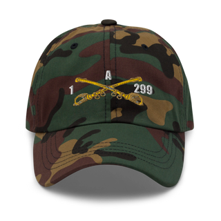 A Troop, 1st squadron-299th Calvary Regiment 70291790 Classic Dad Hat | Yupoong 6245CM