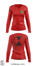 2-17 FA Filthy 1st 73186773 Women's Long Sleeve V-neck Shirt - 2