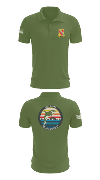 Short Sleeve Performance Polo, A BTRY, 1-37FAR, , Teamtime, Team time, sublimation, custom sports apparel, team uniforms, spirit wear, spiritwear, sports uniforms, custom shirts, team store, custom team store, fundraiser sports, apparel fundraiser