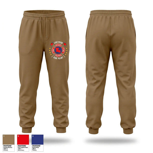 Sweatpants, Oak Point ERT, Fire Department, Teamtime, Team time, sublimation, custom sports apparel, team uniforms, spirit wear, spiritwear, sports uniforms, custom shirts, team store, custom team store, fundraiser sports, apparel fundraiser